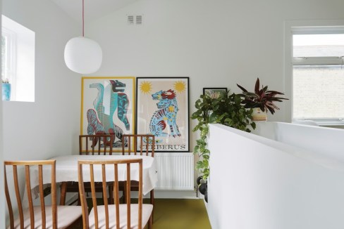 Leyton Francis Apartment Bright Dining room
